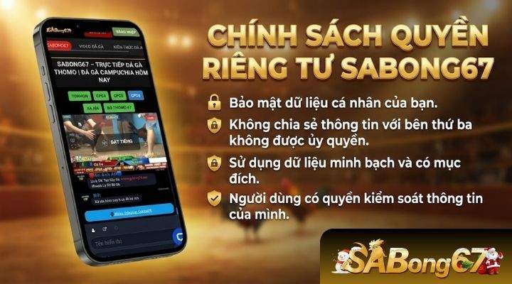 Chính sách quyền riêng tư SABONG67 Chính sách quyền riêng tư SABONG67